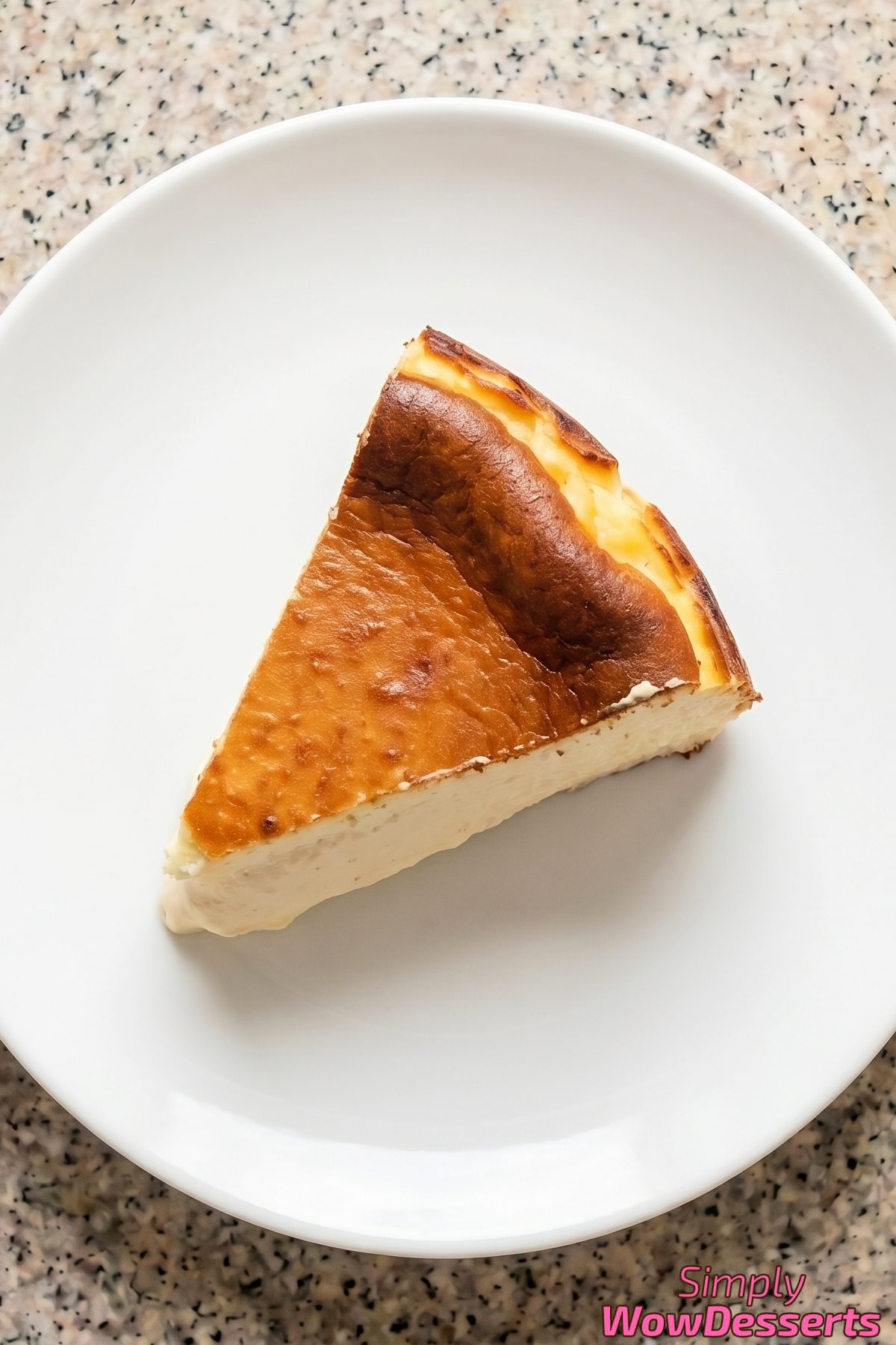 Irresistible burnt Basque cheesecake dessert
