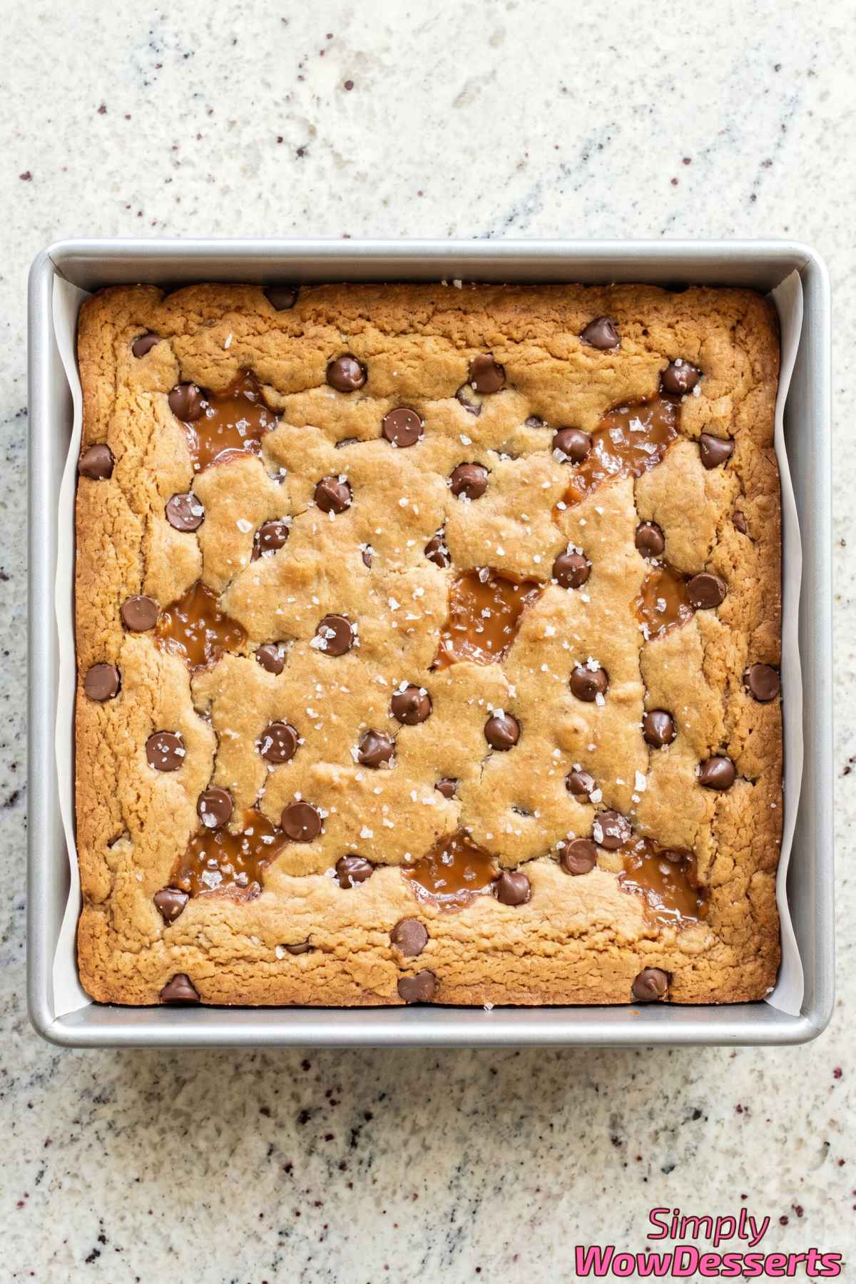 Irresistible dulce de leche cookie bars