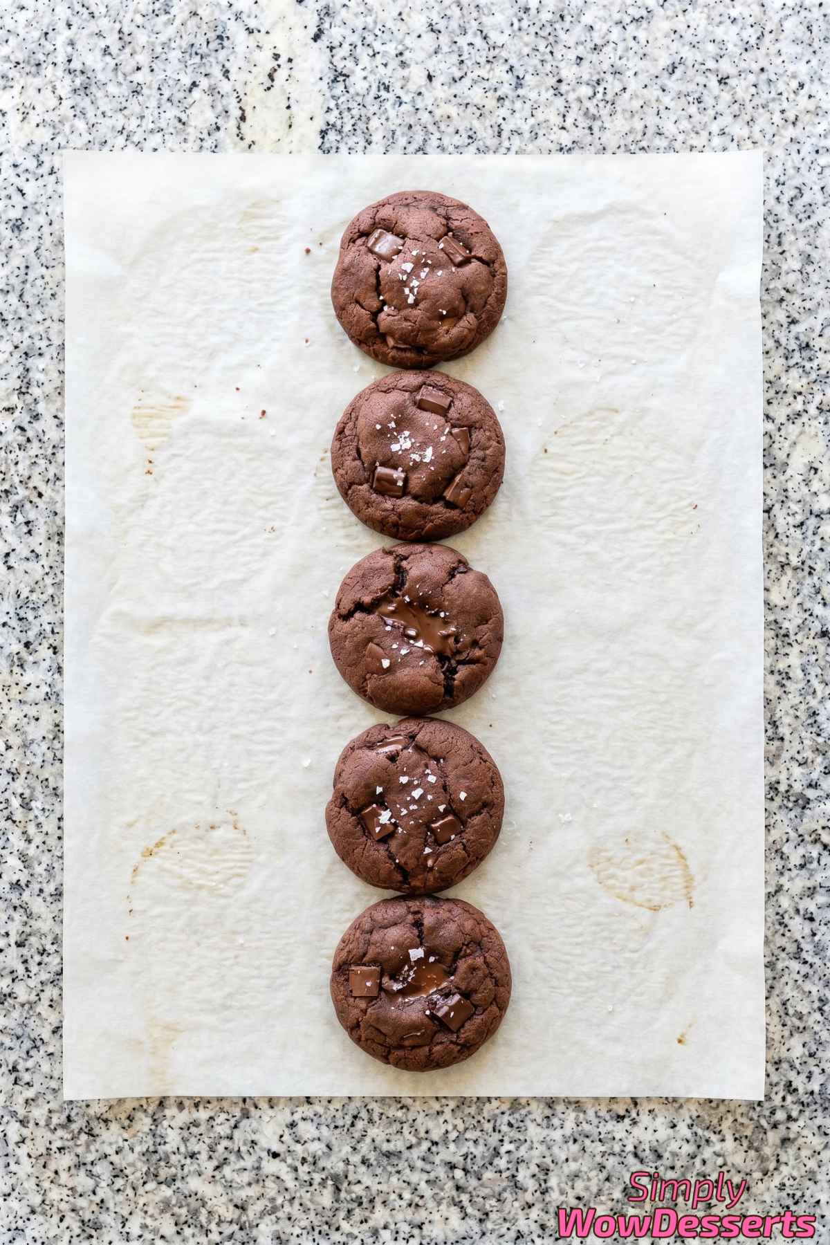 Soft Nutella stuffed chocolate cookies