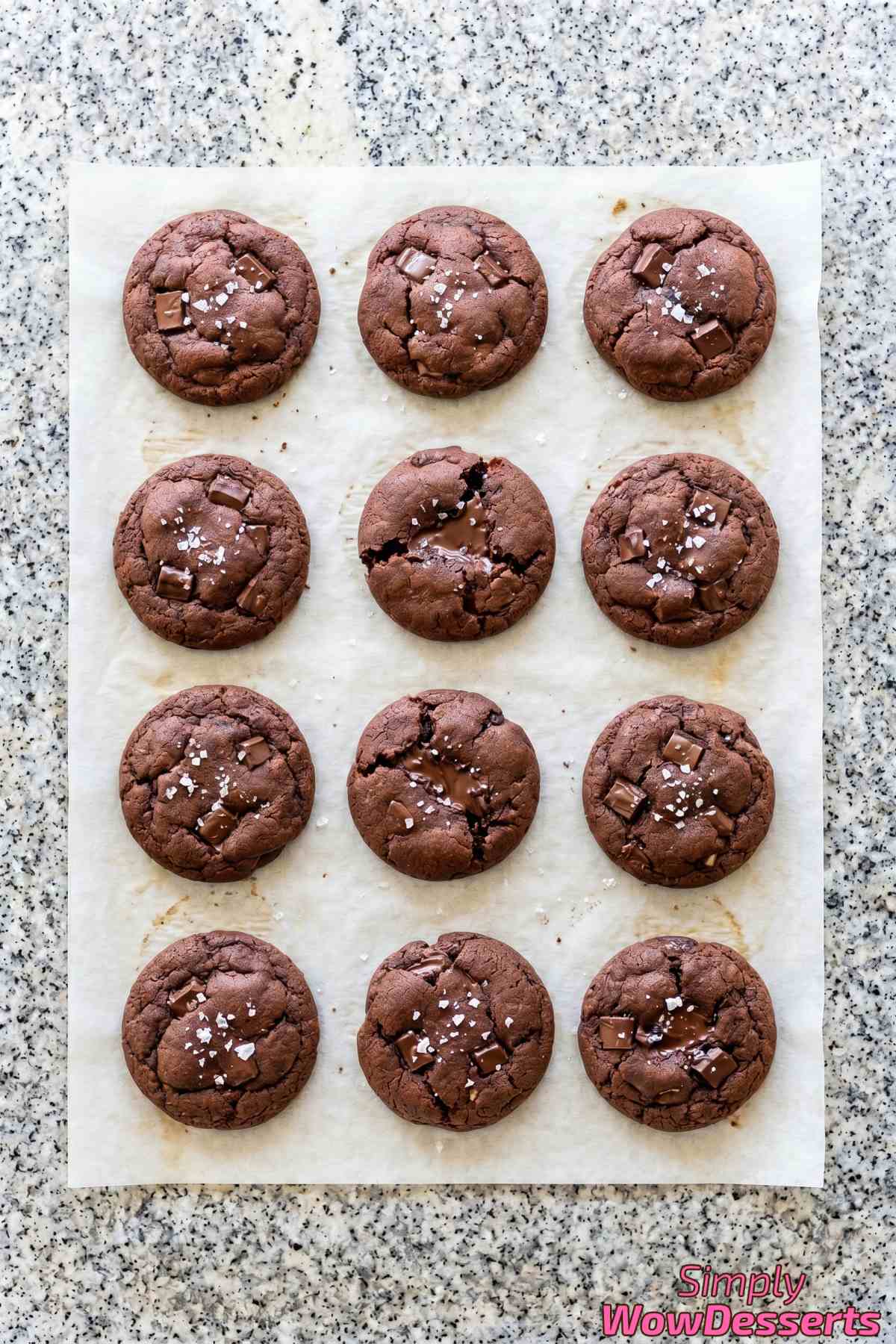 Irresistible Nutella stuffed chocolate cookies