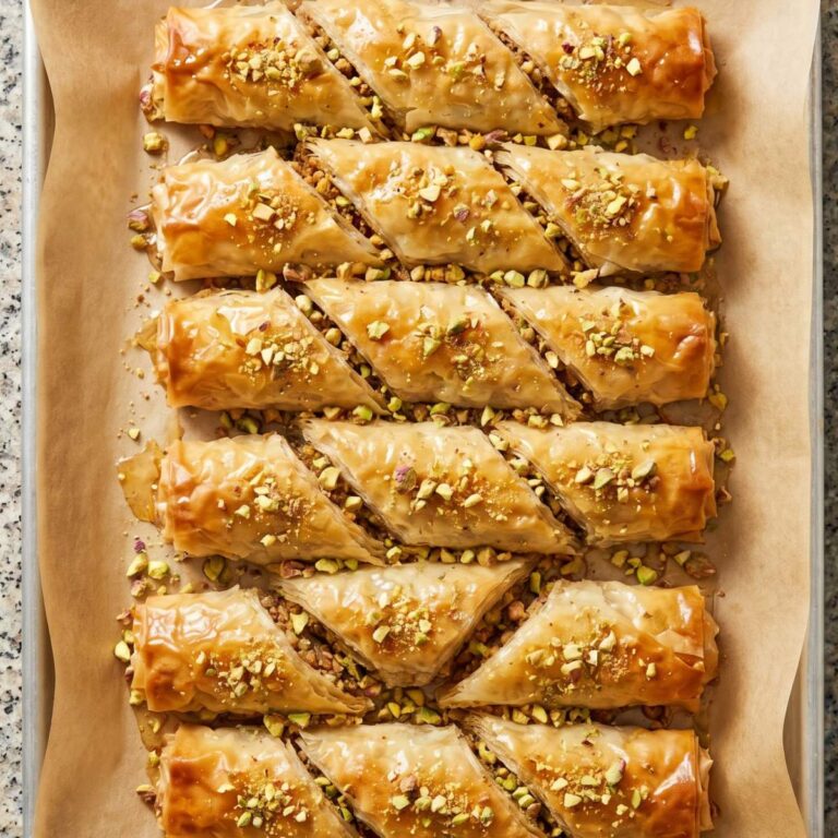 Crispy Baklava Rolls
