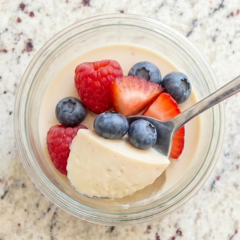 Honey Lavender Panna Cotta