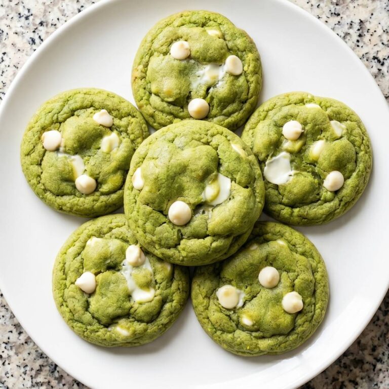 Matcha White Chocolate Cookies