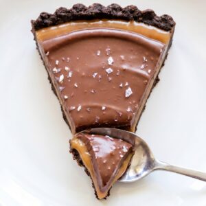 Salted Caramel Chocolate Tart