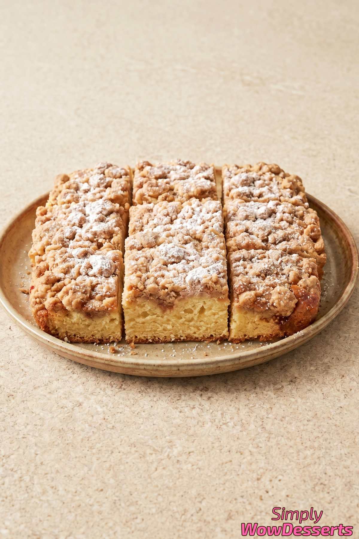 Old-fashioned New York Crumb Cake
