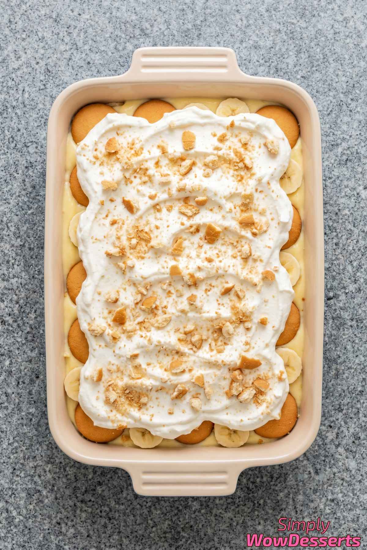 Old-fashioned Southern banana pudding recipe