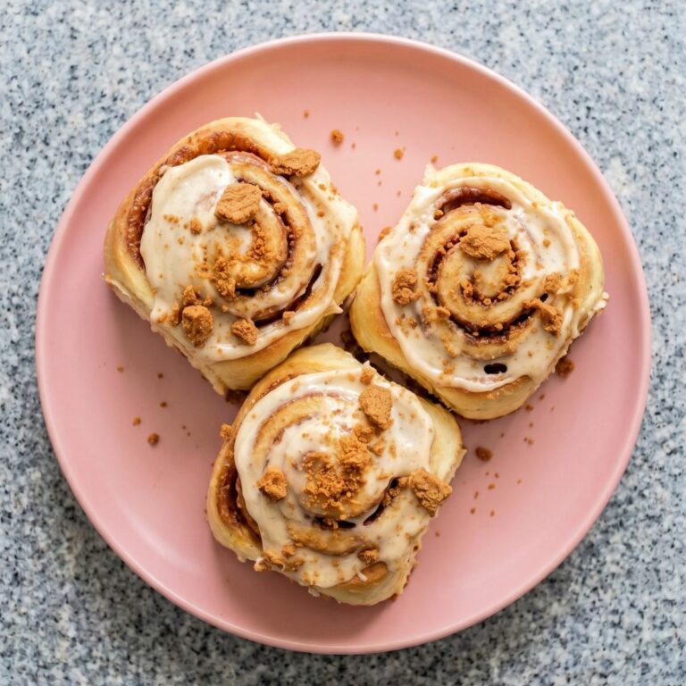 Biscoff Cinnamon Rolls