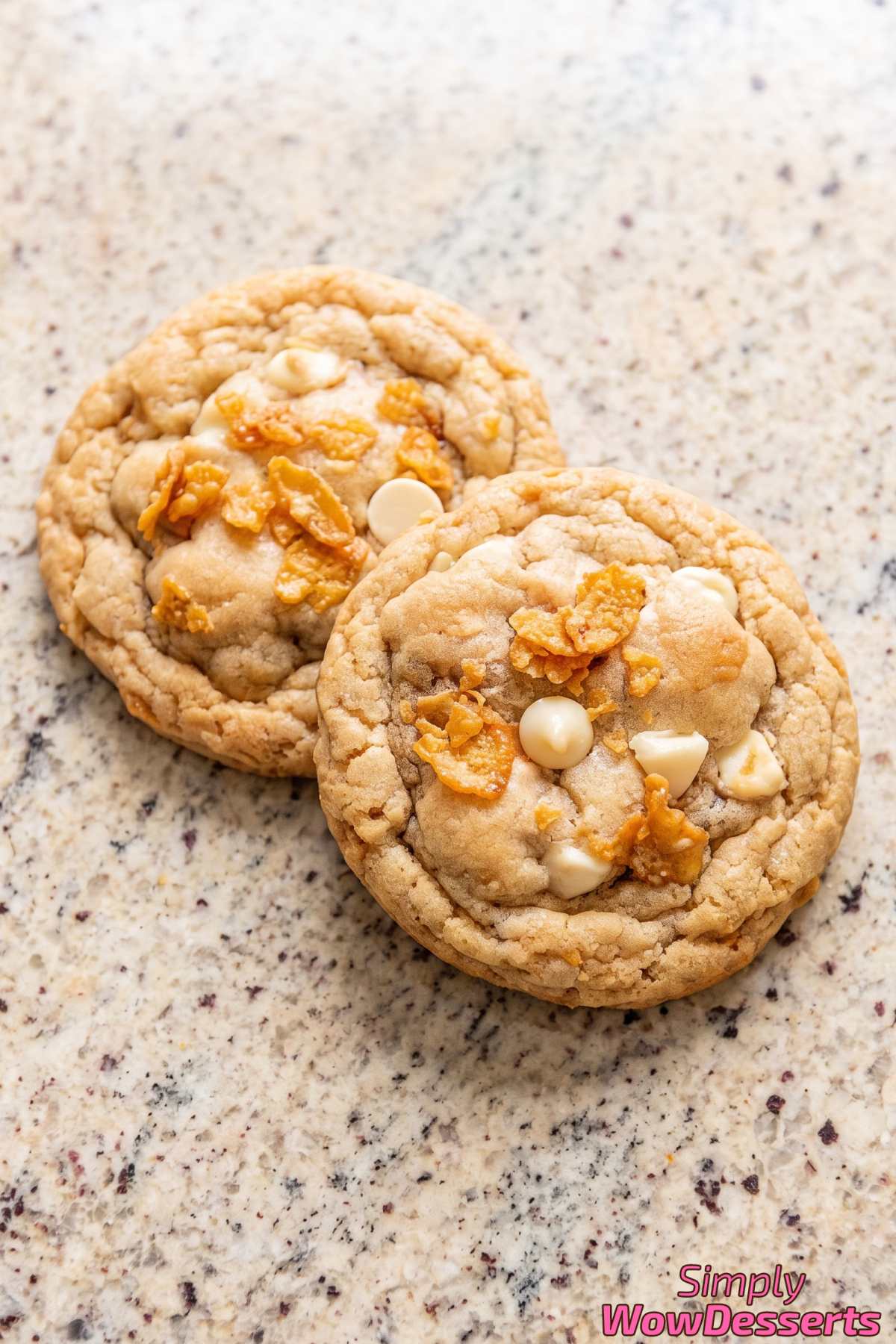 Buttery cereal milk crunch cookies