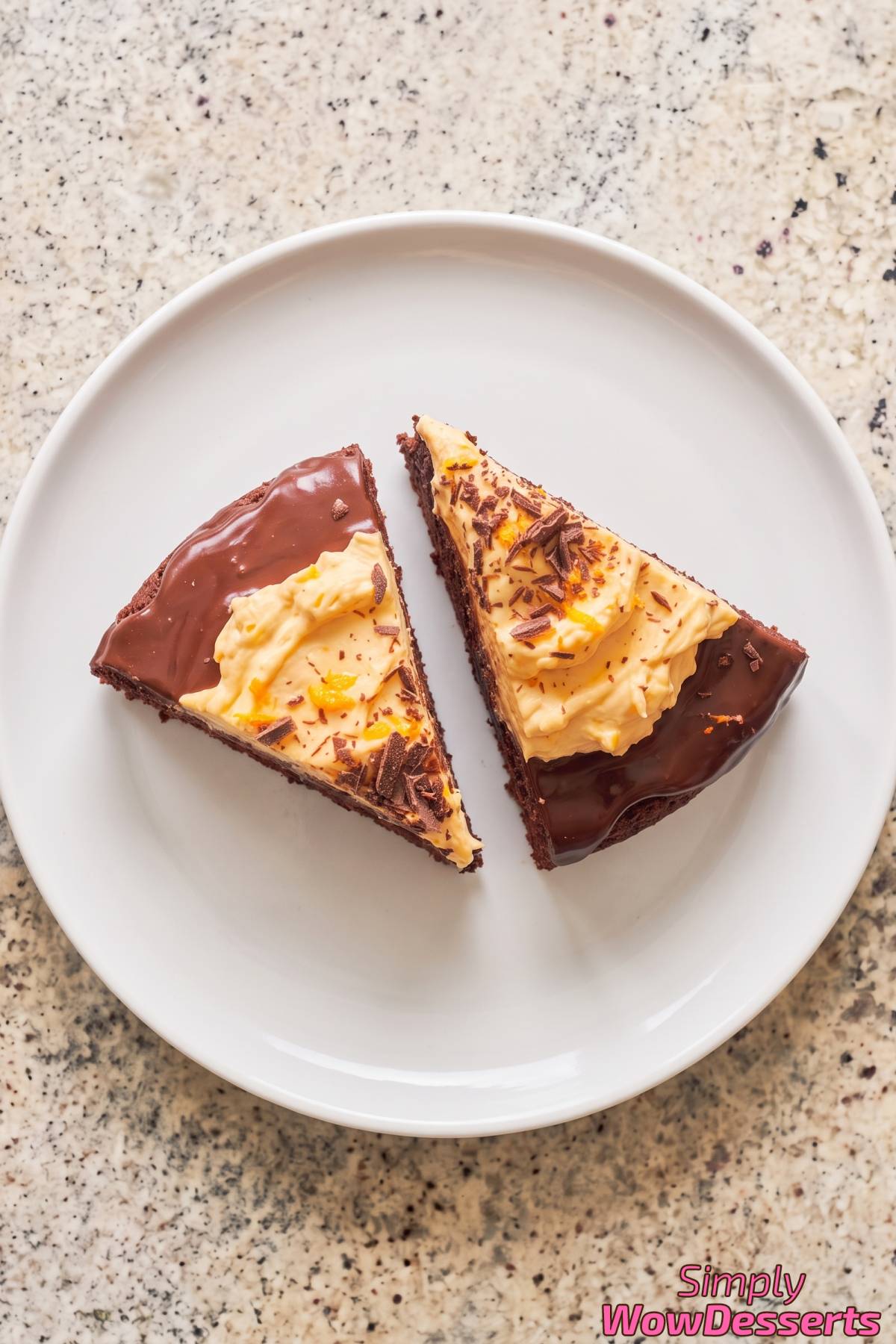 Decadent chocolate orange cake