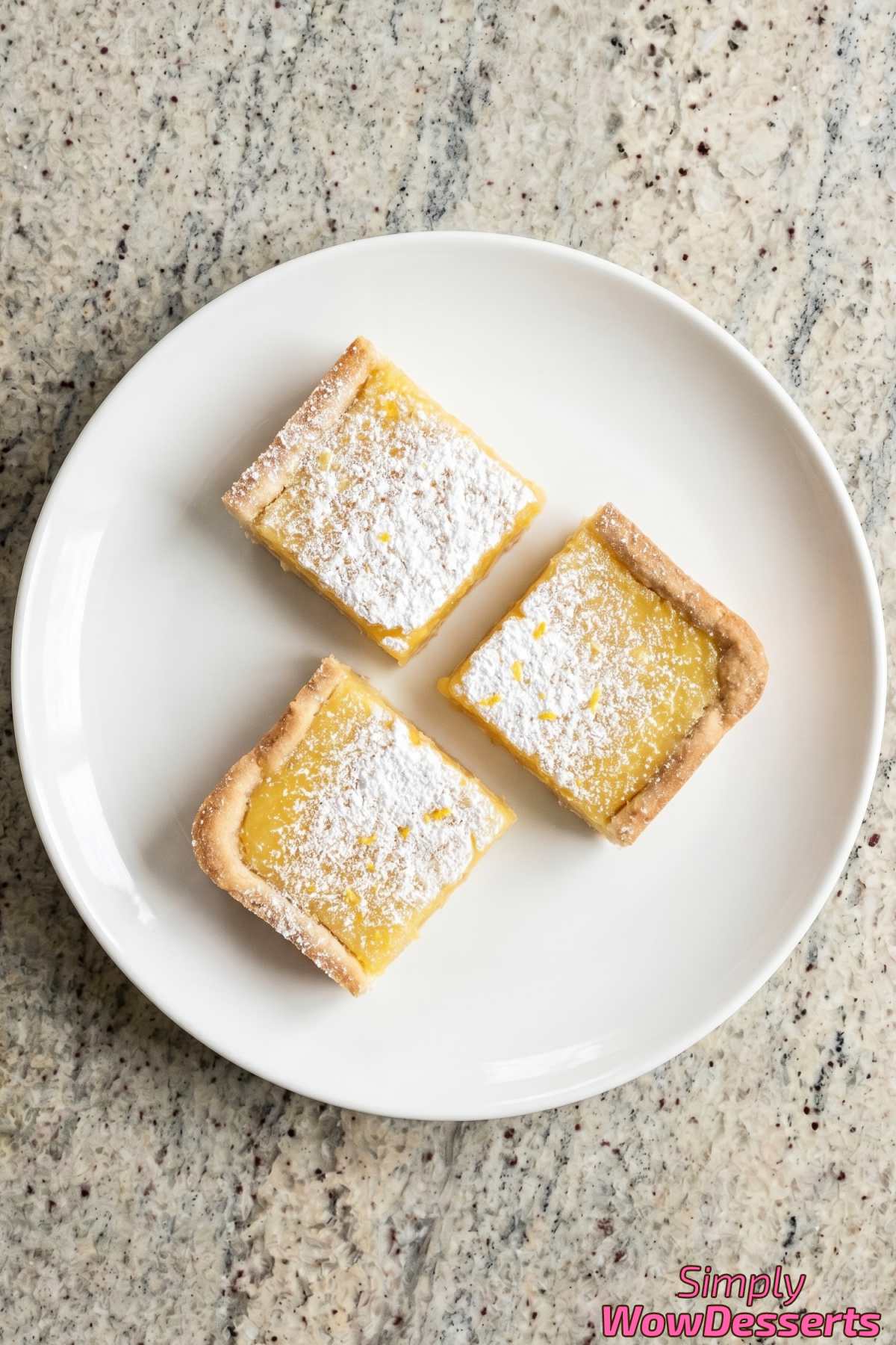 Sweet and tart classic lemon bars
