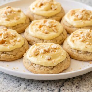 Banana Cream Pie Cookies
