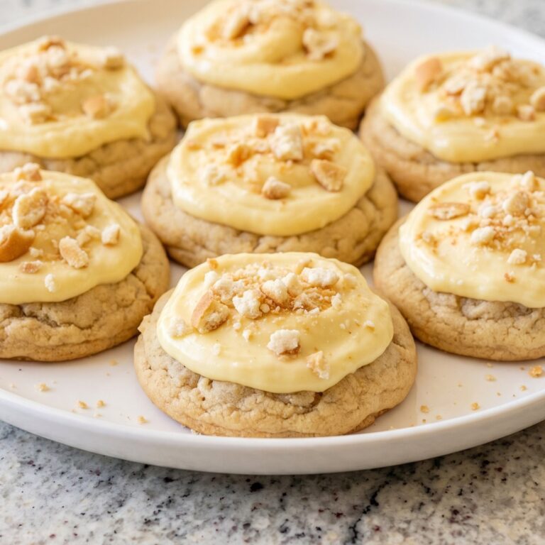 Banana Cream Pie Cookies