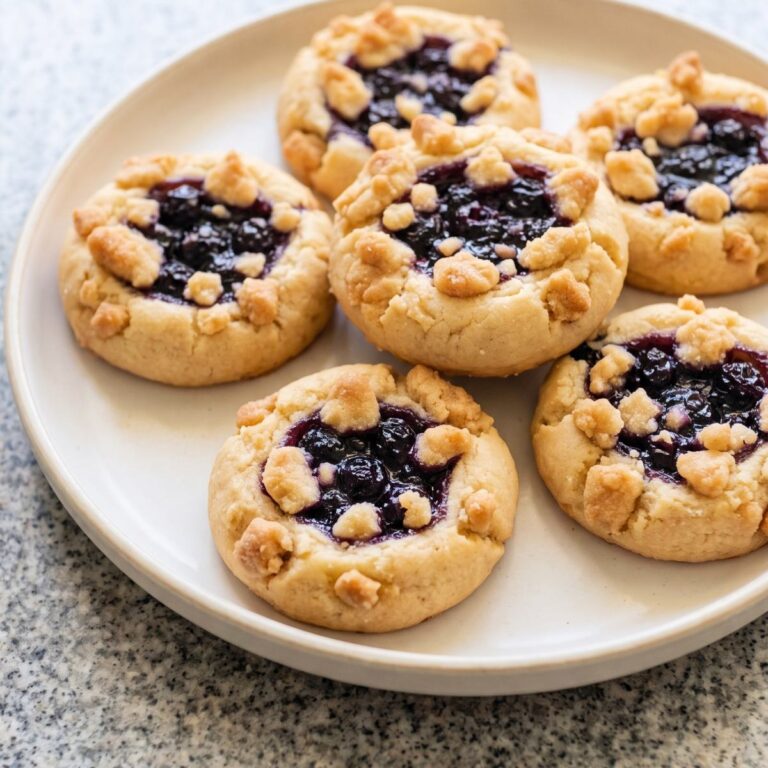 Blueberry Crumble Cookies