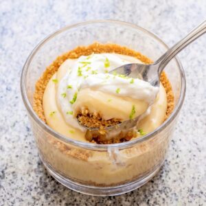 Easy Key Lime Pie Crunch Cups