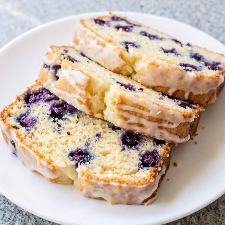 Lemon Blueberry Loaf Cake