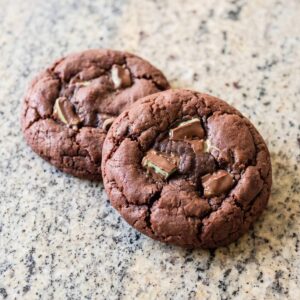 Mint Fudge Cookies